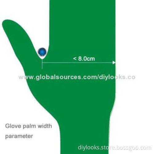 AMMEX Durable Disposable Nitrile Rubber Gloves